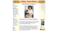 Desktop Screenshot of kebayas.com